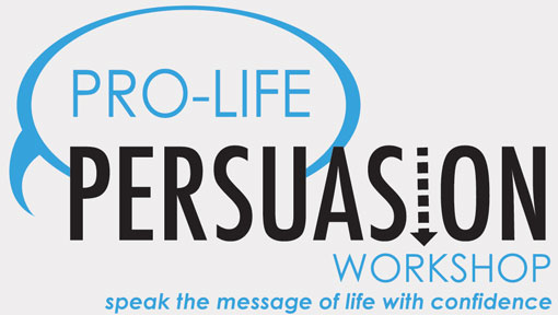 Pro-Life Persuasion Workshop in Alexandria on Nov. 7th